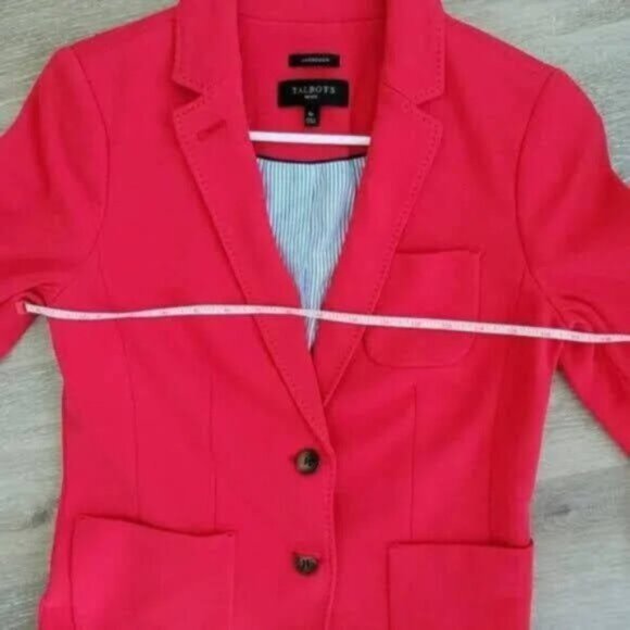 TABLOTS Blazer Jacket (Trendy Red) - Picture 6 of 7